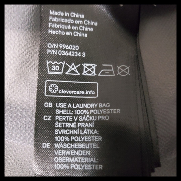 H&M Divided:Size:6/Gray Sheer Embroider Blouse - Picture 6 of 6